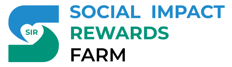 SIR Farm Logo Social Impact RewardsSIR Farm Logo Social Impact RewardsSIR Farm Logo Social Impact Rewards